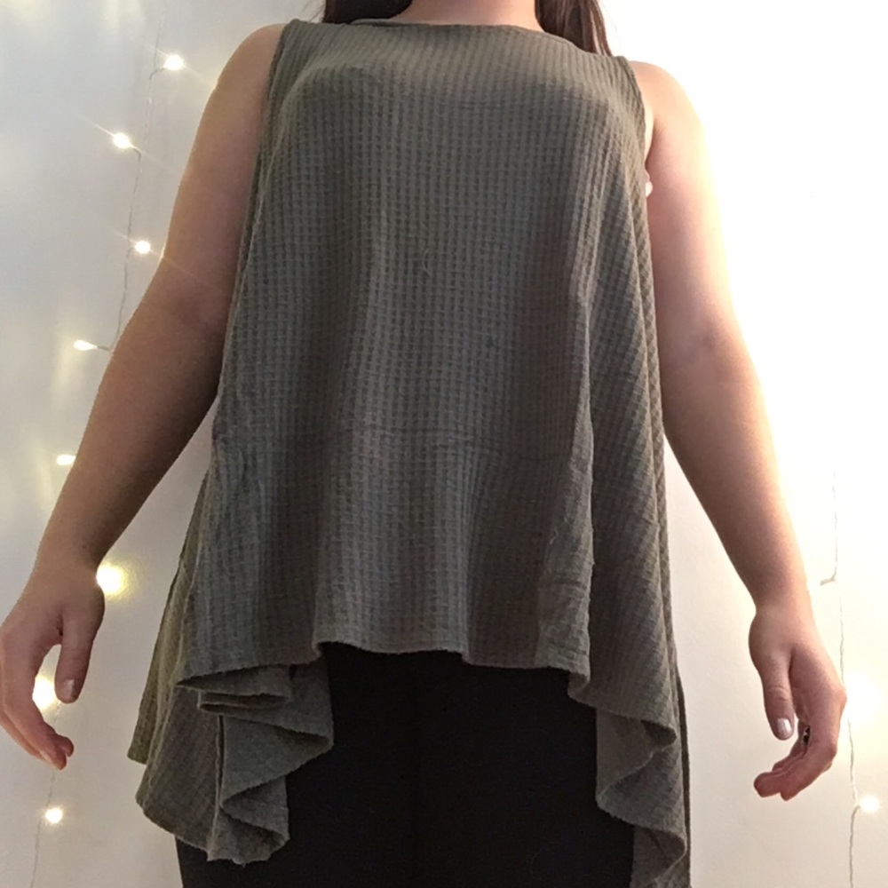 Green Loose Top